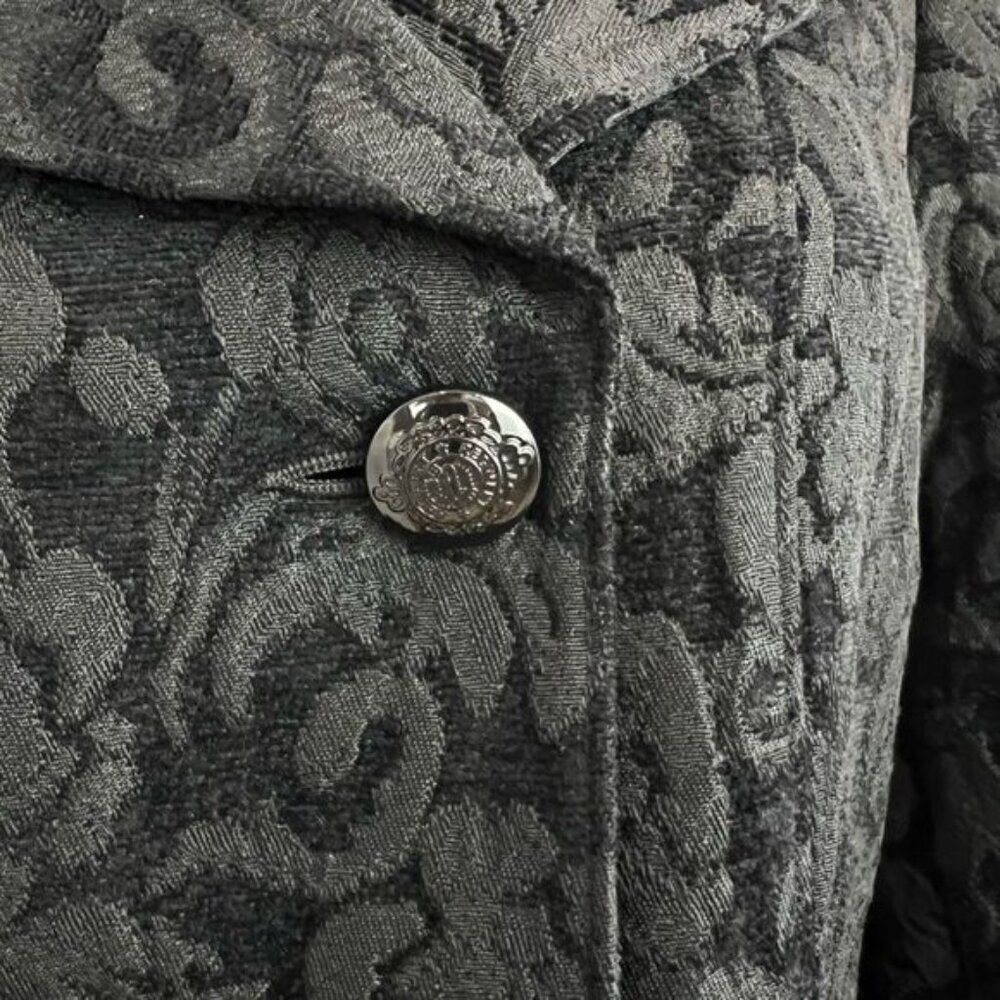 Vintage Novelti Women’s Size 8 Pennylane Jacquard Tapestry Coat Jacket Collar - Picture 5 of 15